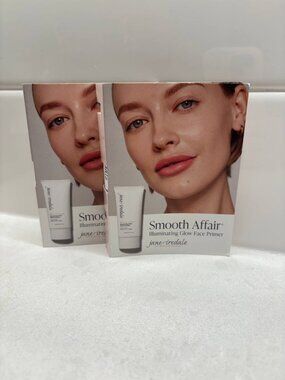 New Jane Iredale Smooth Affair Illuminating Primer (0.24oz) (Set of 2)